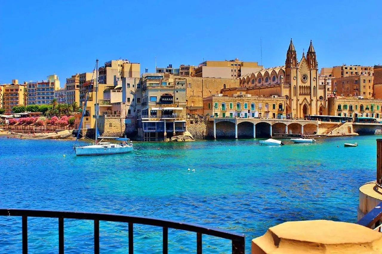 Saint Julian's Splendid 2Br Apartment, Steps To St Georges Bay מלטה
